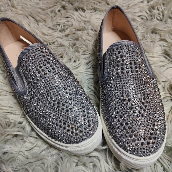 De Blossom Rhinestone slip on sneakers - Picture 1 of 6